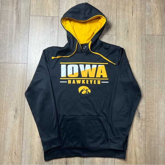 Colosseum Other - Colosseum Iowa Hawkeyes Collage Black Hoodie Men’s Size M